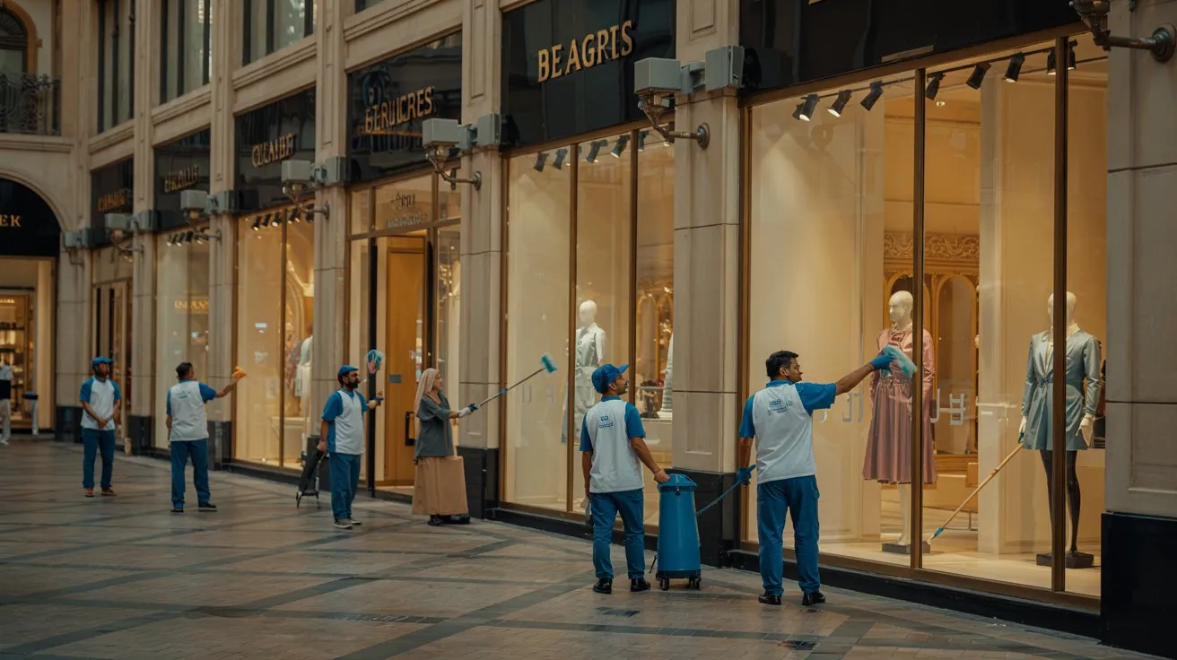shop cleaning servicess