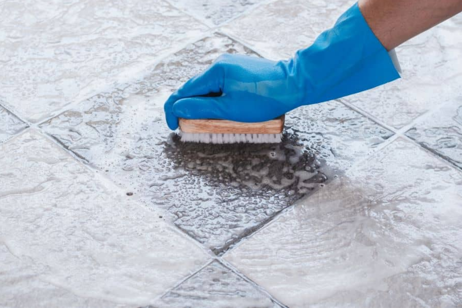 tile marble gruoth cleaning