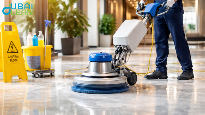 expert floor polishing in sharjah