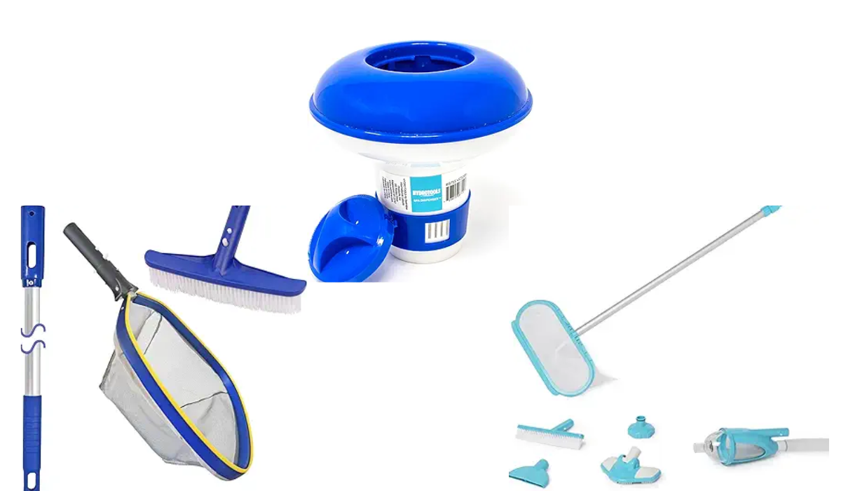 swimming pool cleaning tools 