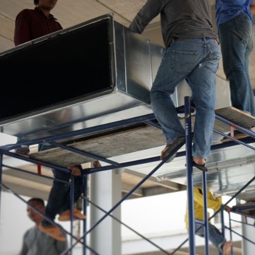 ac duct installation