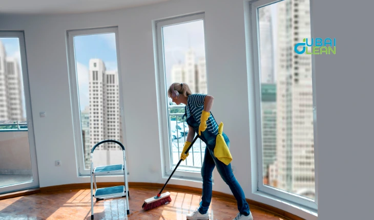 deep clean a house after renovation