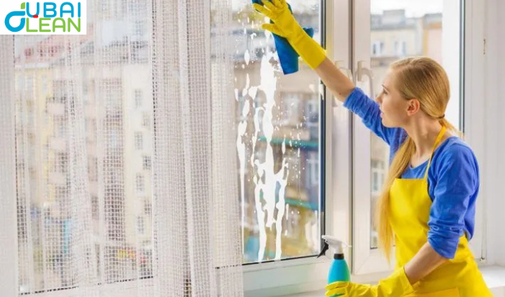 cleaning window from outside