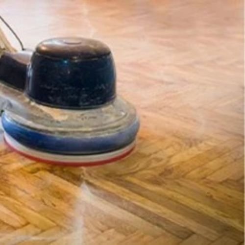 vinyl floor polishing