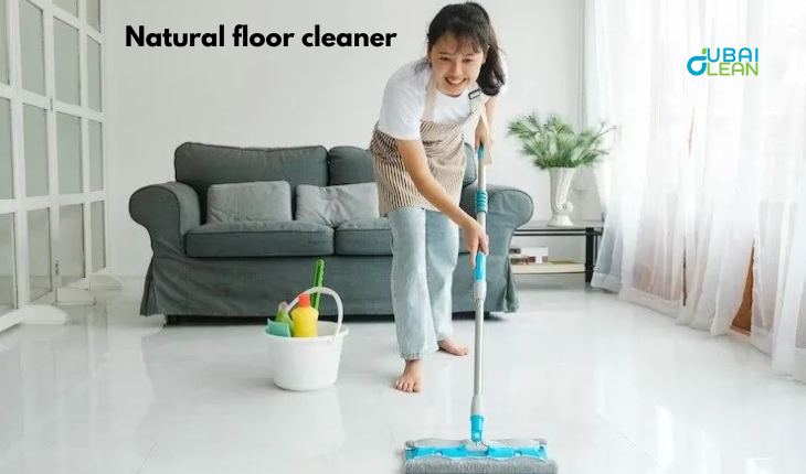 Natural floor cleaner