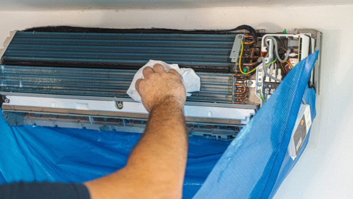 interior of your ac unit