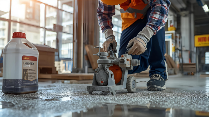 safety in grouting work