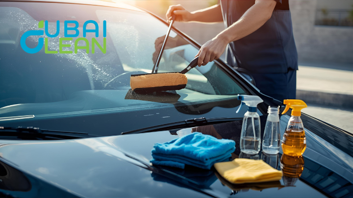 car windshield cleaning