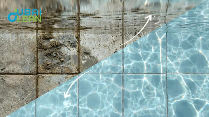 fixing pool tile grout