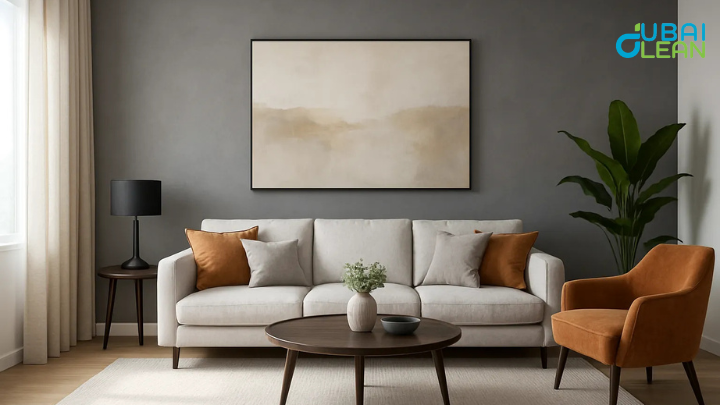 Living Room Wall Painting Dubai
