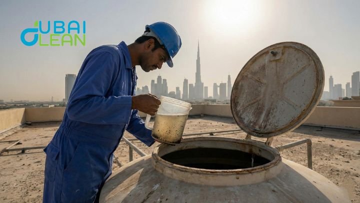 Black Sediment in Dubai