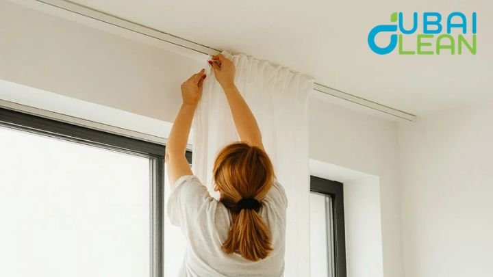 Curtains not sitting straight