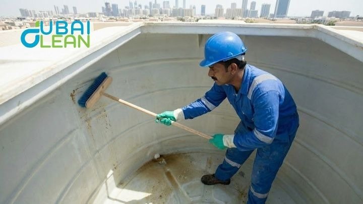 water tank cleaning