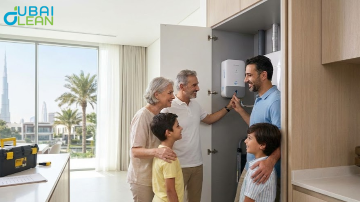 Water leakage from corroded pipe