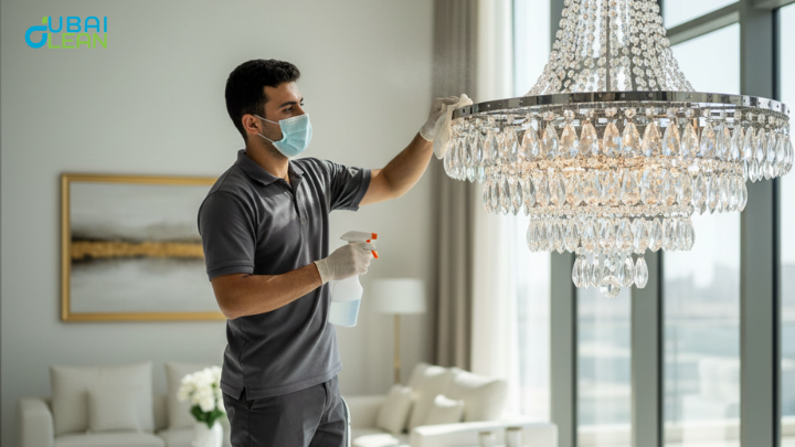 chandelier polishing dubai