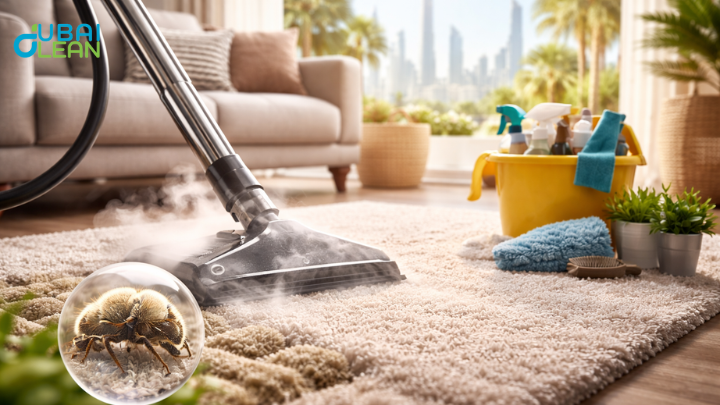 does carpet shampooing kill dust mites