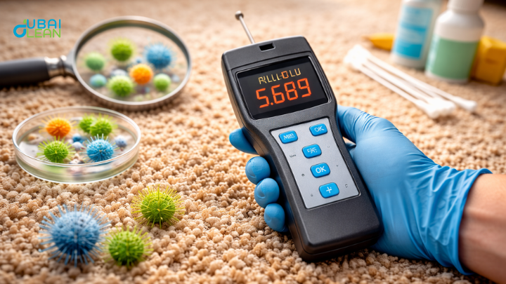 how long bacteria live in carpet fibers