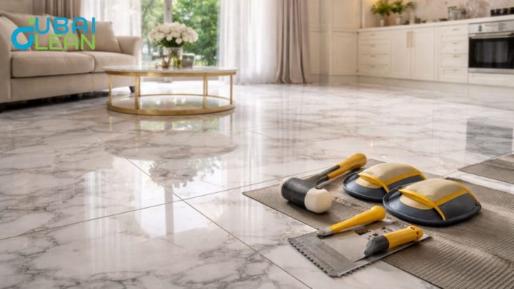 professional marble floor installation