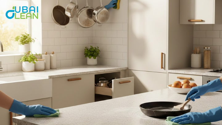 remove stains from kitchen