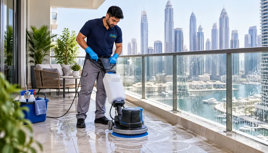 Balcony Deep Cleaning Service in Dubai