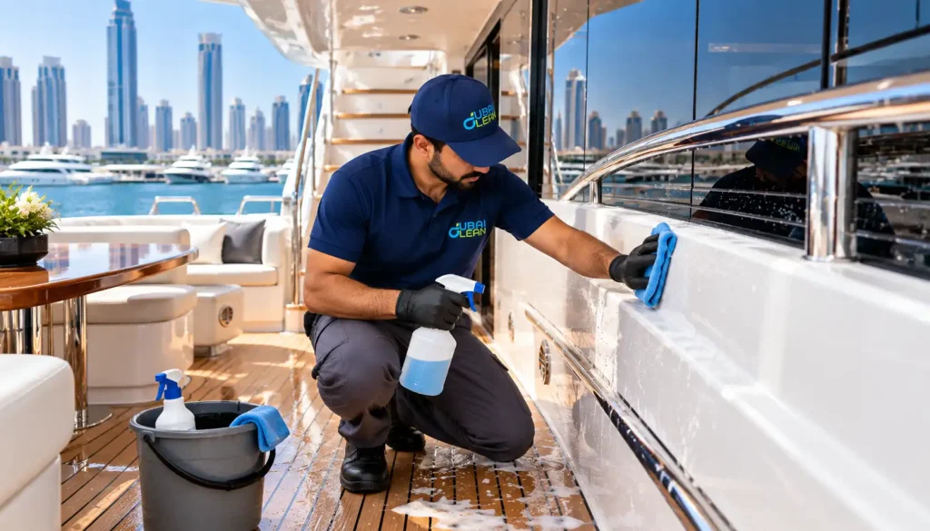 Yacht Cleaning Services in Dubai