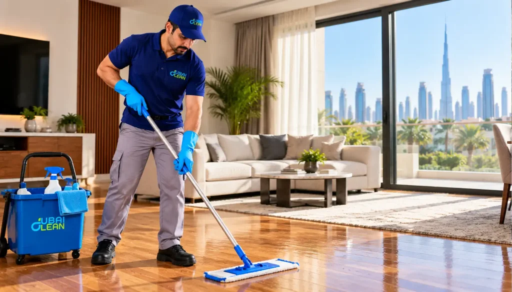 Wooden Floor Cleaning Services in Dubai