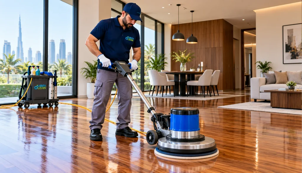 Wooden Floor Polishing in Dubai