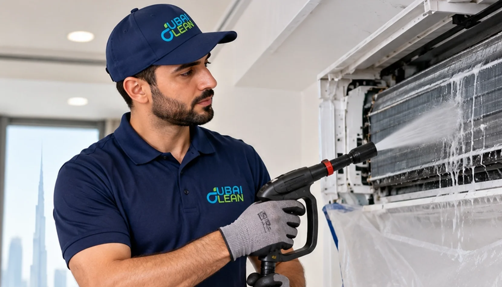 AC Coil Cleaning-DubaiClean-Service